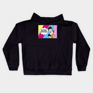 Support Equality for Women Feminist Kids Hoodie